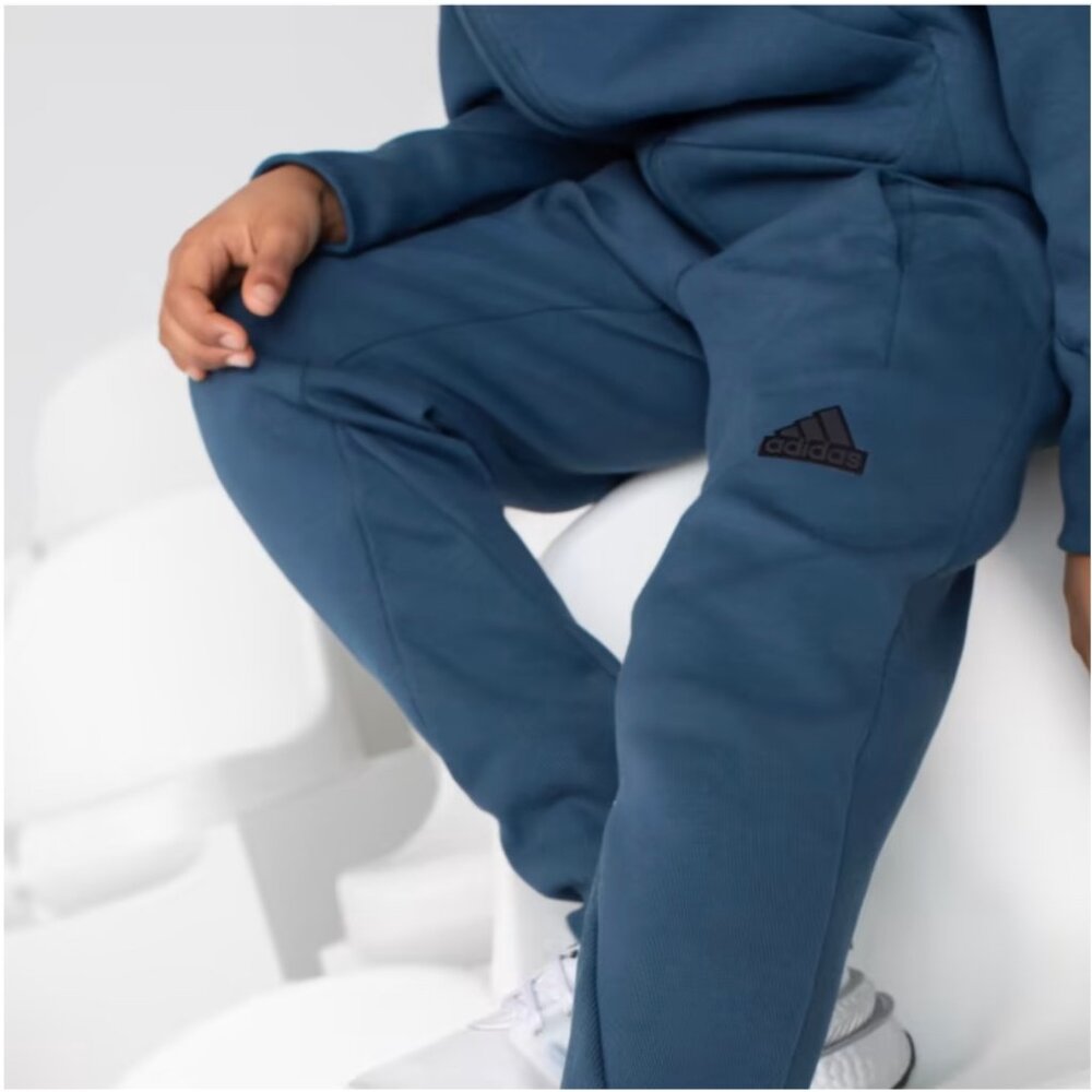 Adidas Girls Jogger Pants– AEROREADY, Arctic Night, Size Small